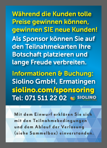 Sponsoring Siolino Gmbh